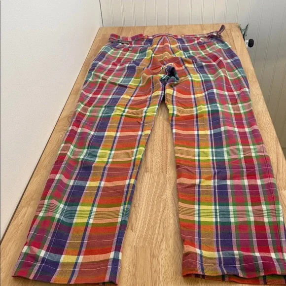 Ralph Lauren Men's Colorful Plaid Chinos